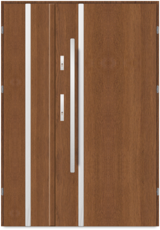 drzwi dwuskrzydłowe