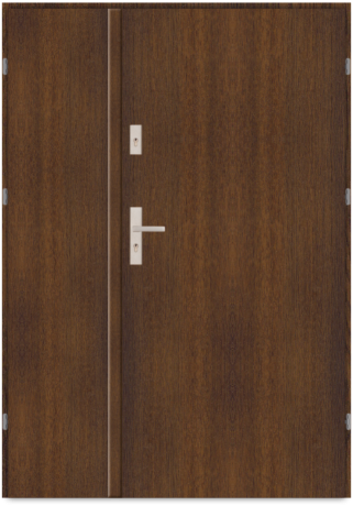 drzwi dwuskrzydłowe